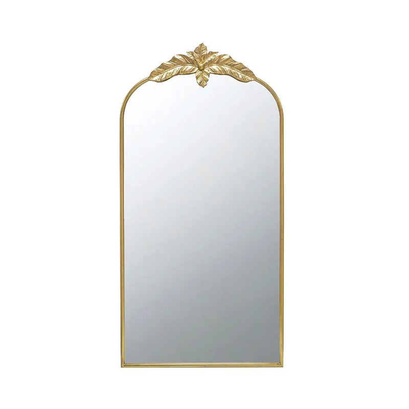 Arched Wall Mirror With Metal Frame, Wall Mirror For Living Room by Unique Piece Furniture