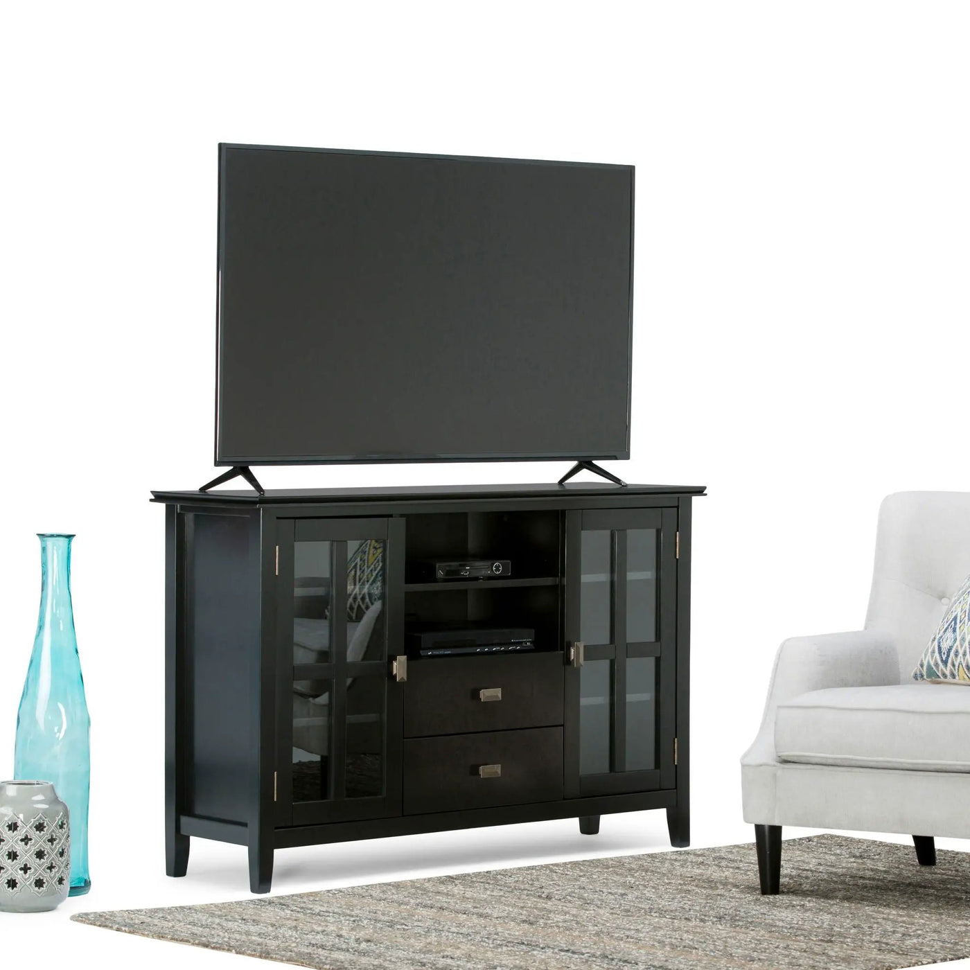 Artisan - Handcrafted, Tall TV Media Stand by HouseOfZazla