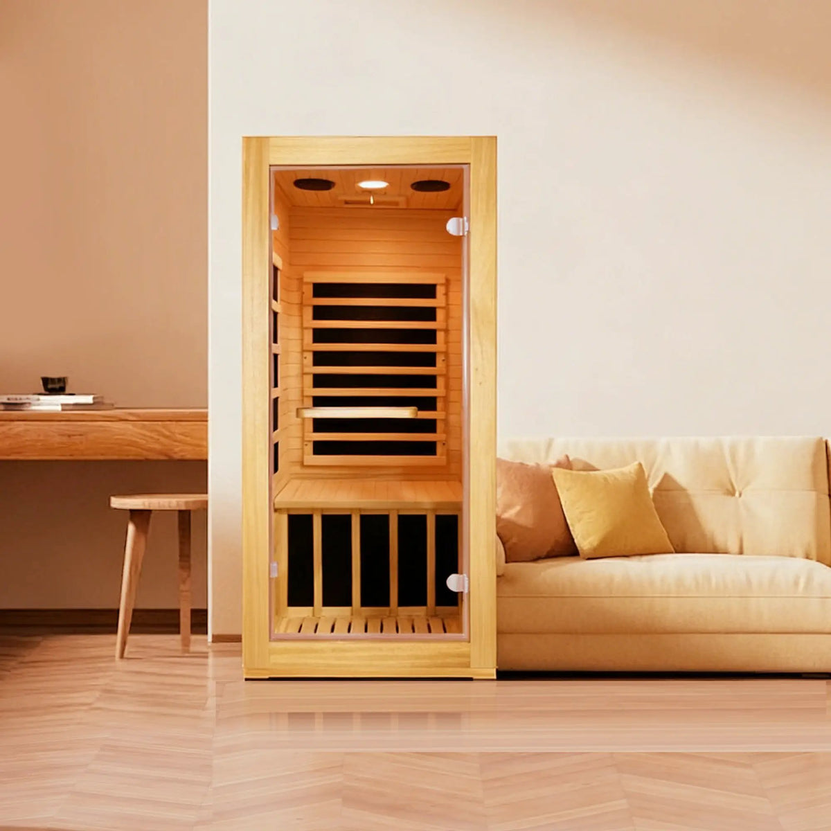 Infrared Sauna Room - Single Room by HouseOfZazla
