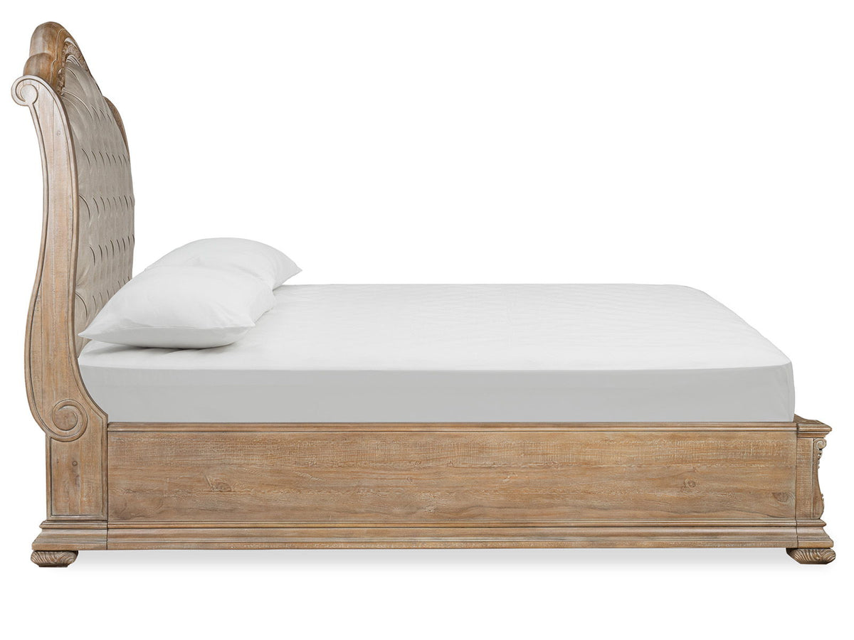 Marisol - Upholstered Sleigh Storage Bed, photo 4 of 7
