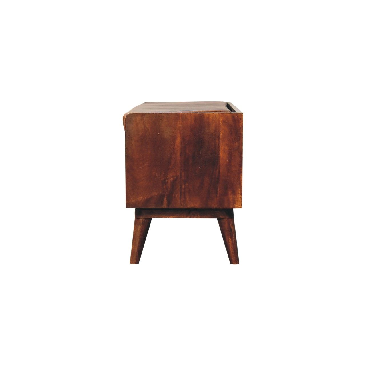 Solid Wood Bench With Upholstered Sea by HouseOfZazla