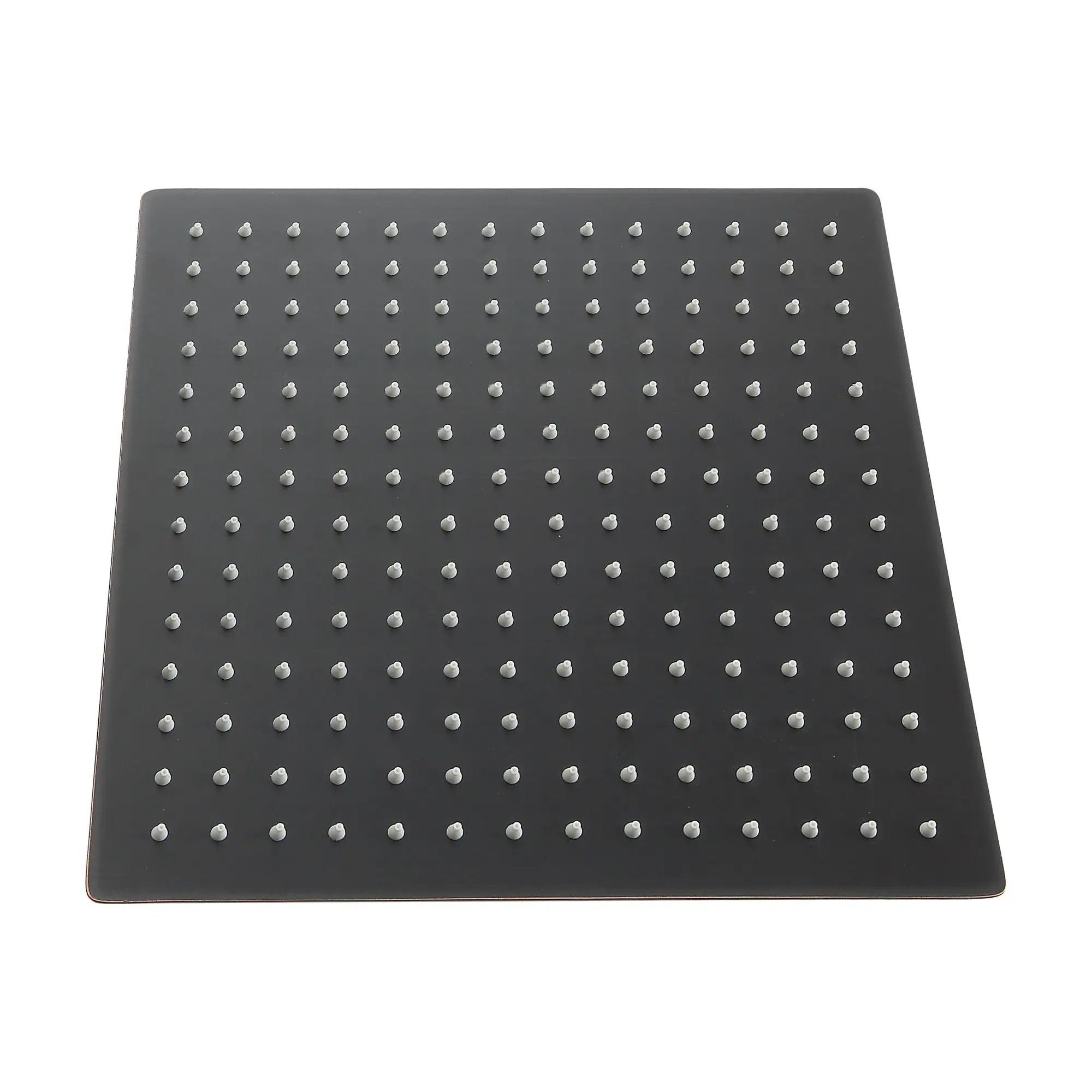 10" Square Rainfall Shower Head With Silicone Nozzle - Oil-Rubbed Bronze by HouseOfZazla