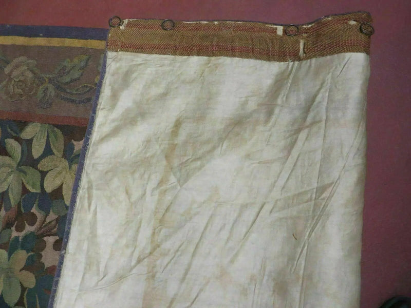 Antique French Tapestry 5x6 French Handmade Aubusson Nature One Of A Kind Rare by Jewel Rugs