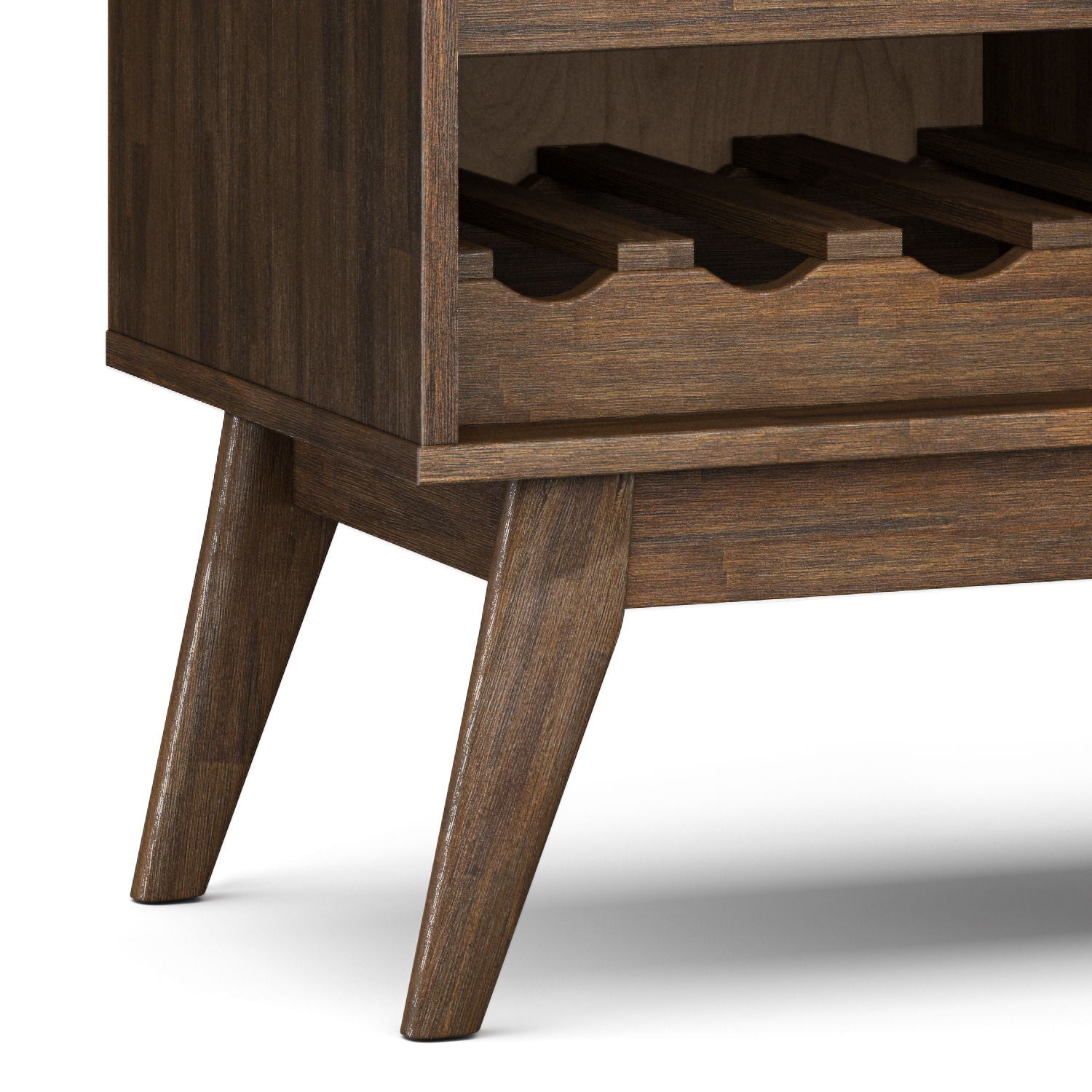 Clarkson - Wine Cabinet - Brown by HouseOfZazla