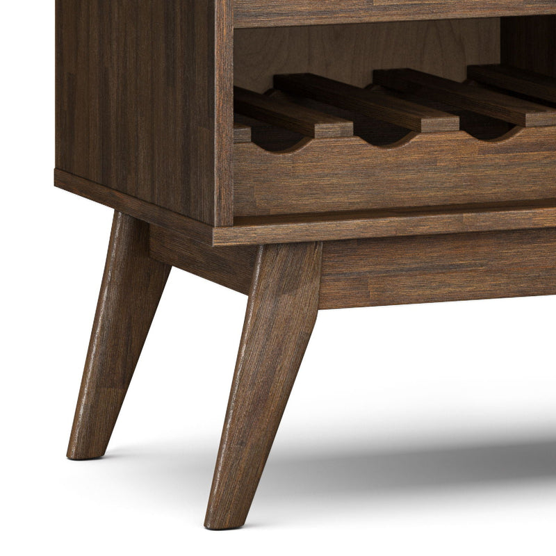 Clarkson - Wine Cabinet - Brown by HouseOfZazla