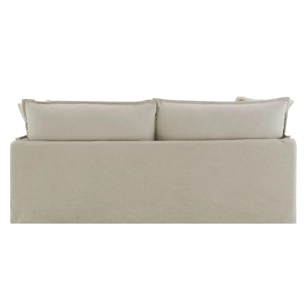 Upendo - Sofa With 2 Pillows - Beige Linen by Unique Piece Furniture