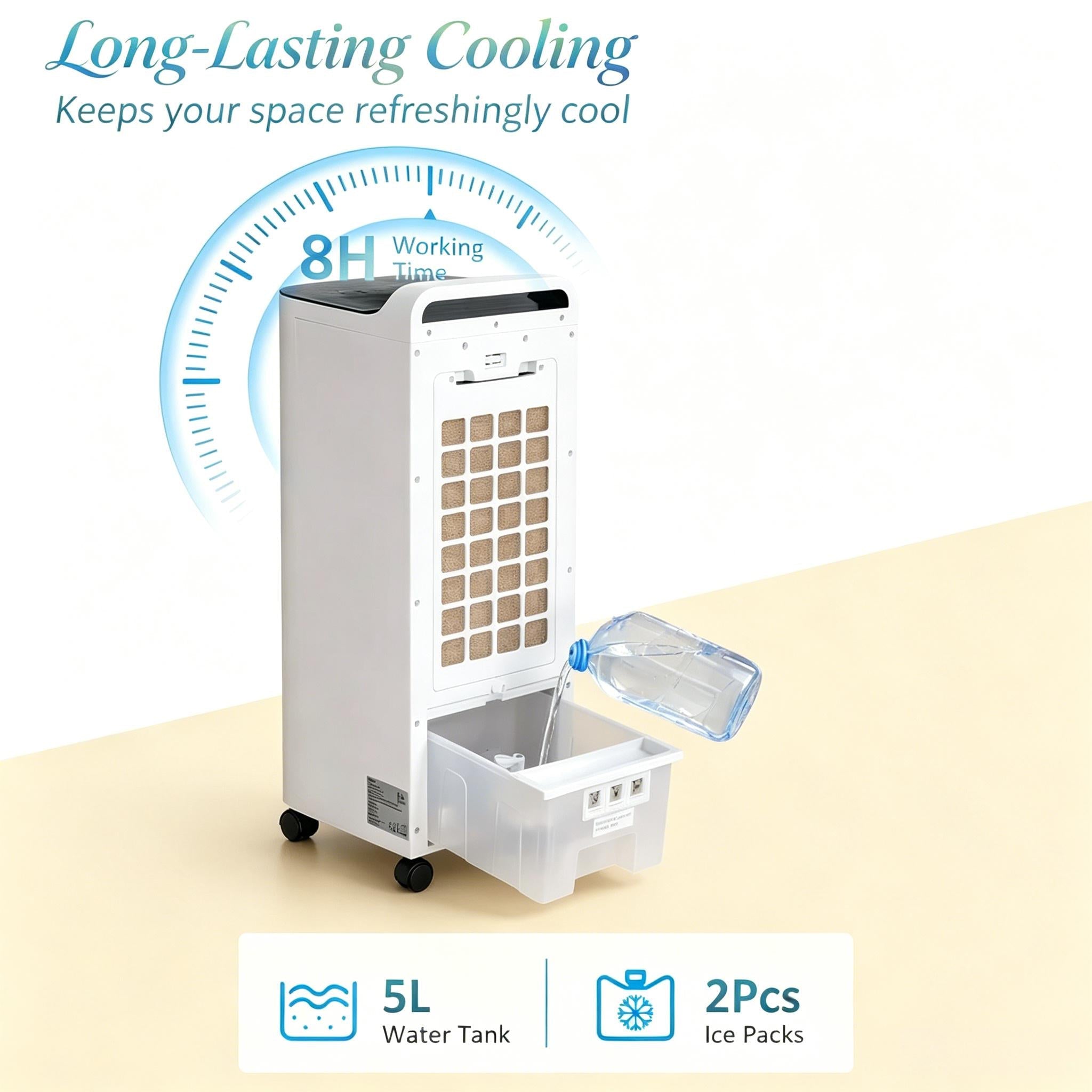 Swamp Cooler Air Conditioner with Three Refreshing Modes by HouseOfZazla