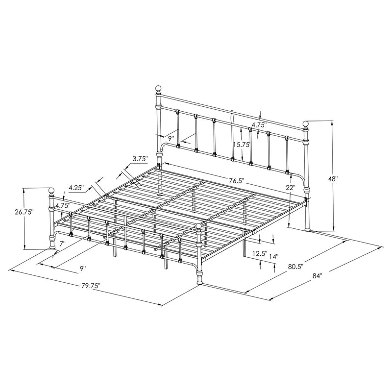 Durango - Open Frame Bed by HouseOfZazla