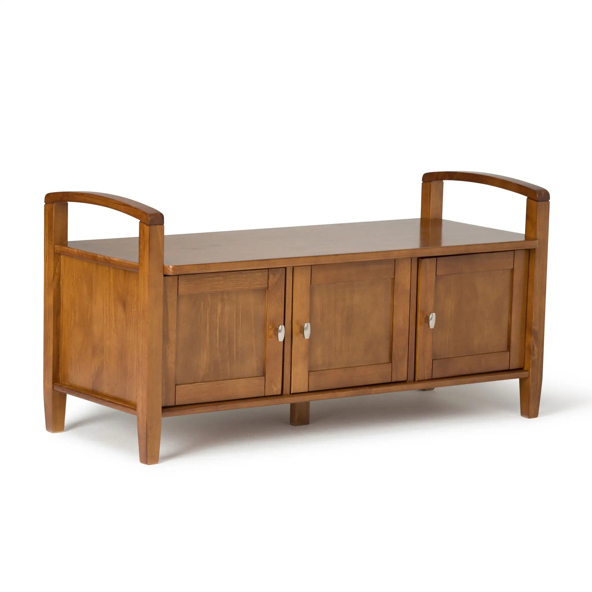 Warm Shaker - Handcrafted Entryway Storage Bench by Unique Piece Furniture