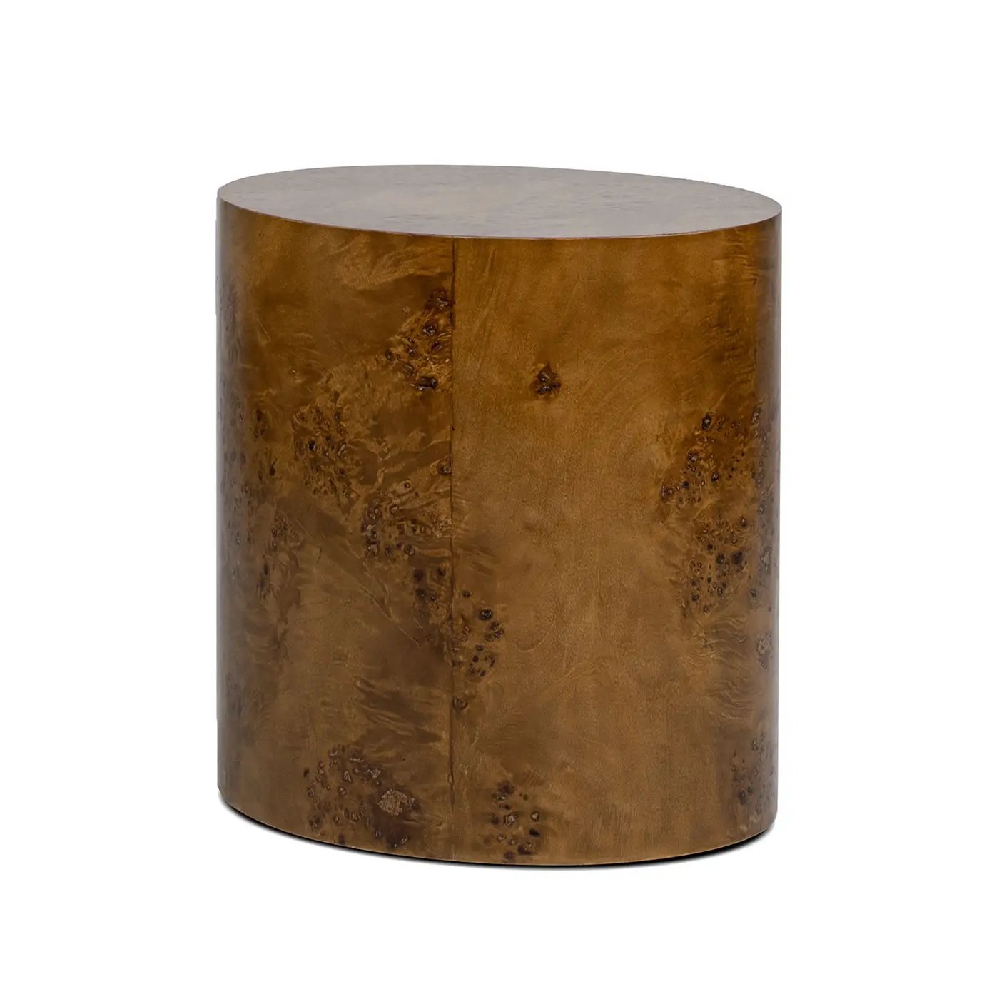 Nebula - Accent Oval Pillar Side Table by Unique Piece Furniture