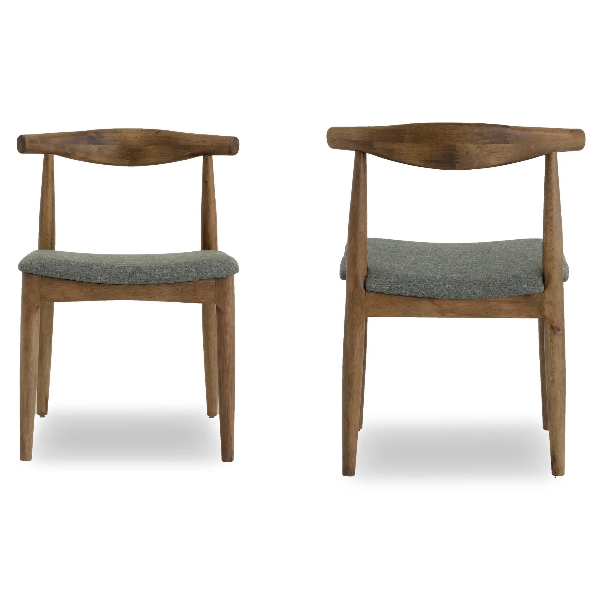 Brooklyn - Dining Chairs (Set of 2) - Gray by HouseOfZazla