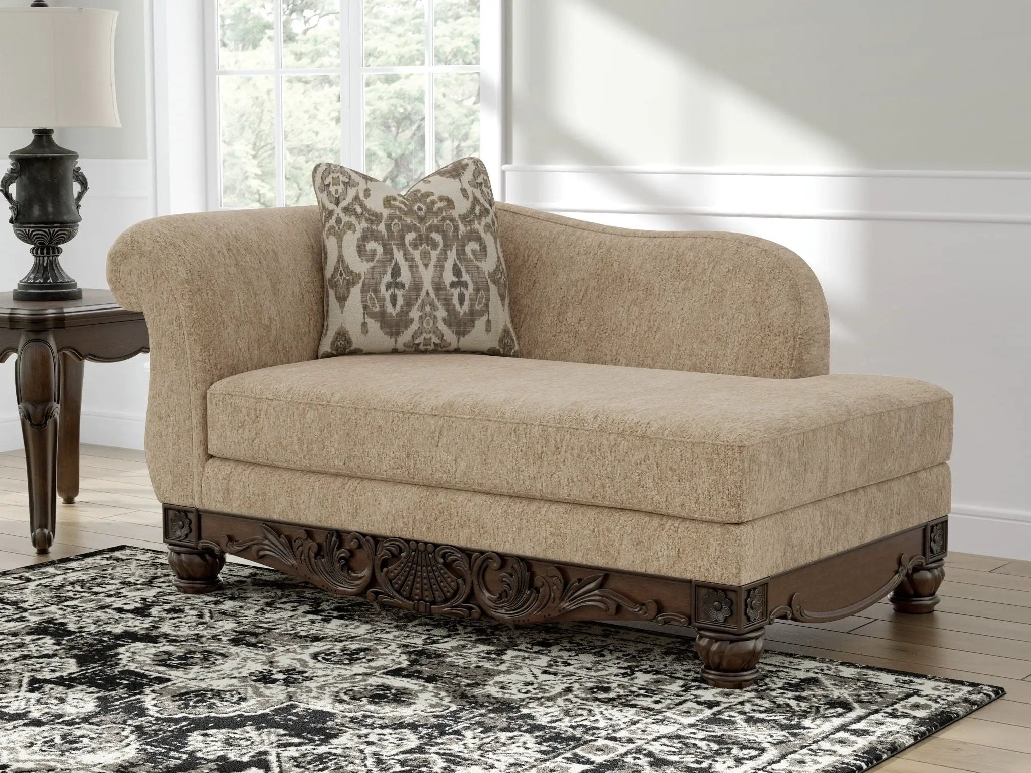 Chelsworth - RAF Corner Chaise - Golden by Unique Piece Furniture
