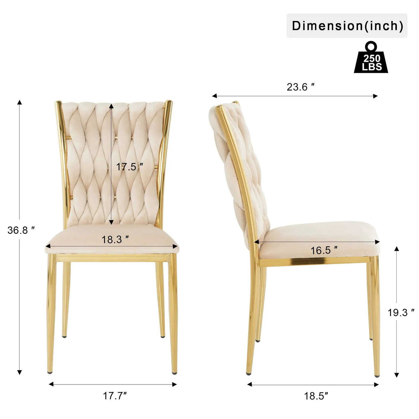 Modern Dining Chair For Dining Room by Unique Piece Furniture