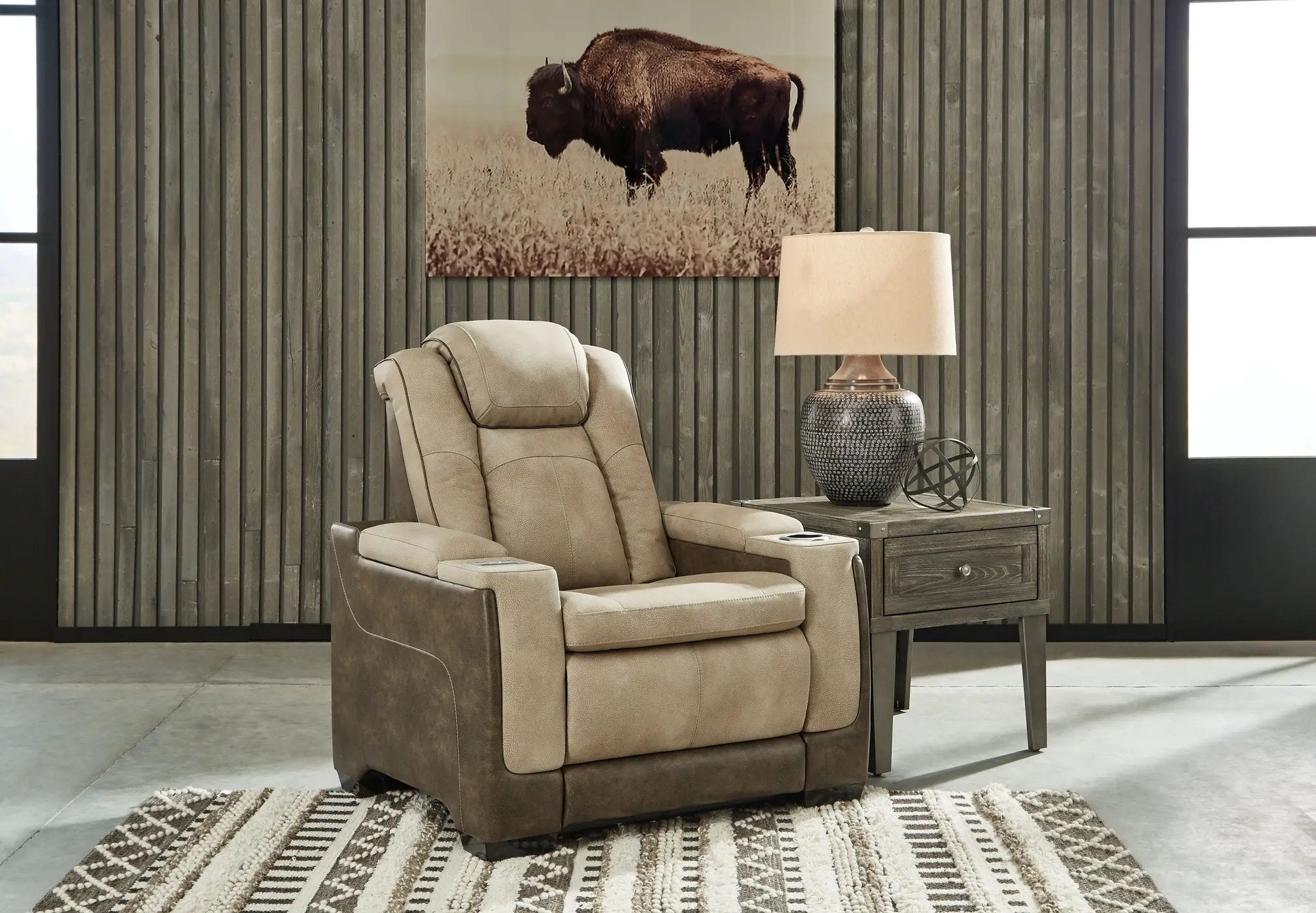 Next-Gen Durapella - Pwr Recliner/Adj Headrest by Unique Piece Furniture