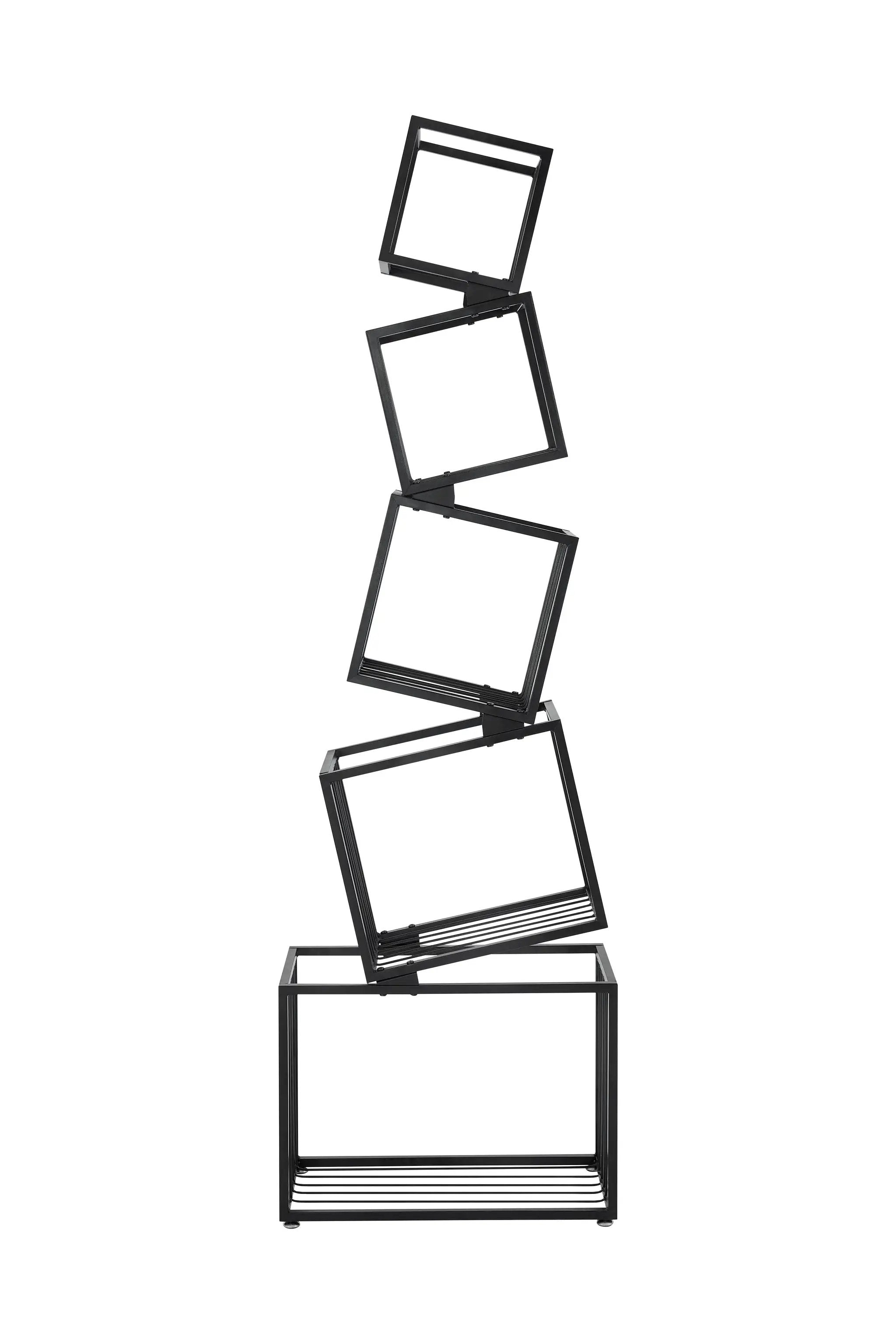 5-Tier Metal Geometric Bookshelf by HouseOfZazla