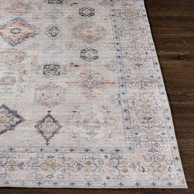Beige Beckett Washable Rug - Clearance by Boutique Rugs