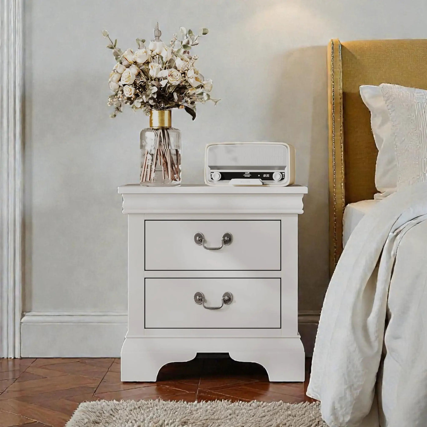 Nightstand With 2 Drawers by Unique Piece Furniture