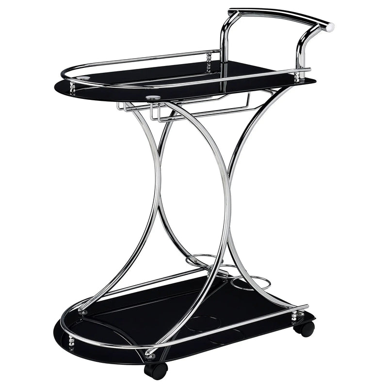 Allen - 2 Tier Bar Cart by HouseOfZazla