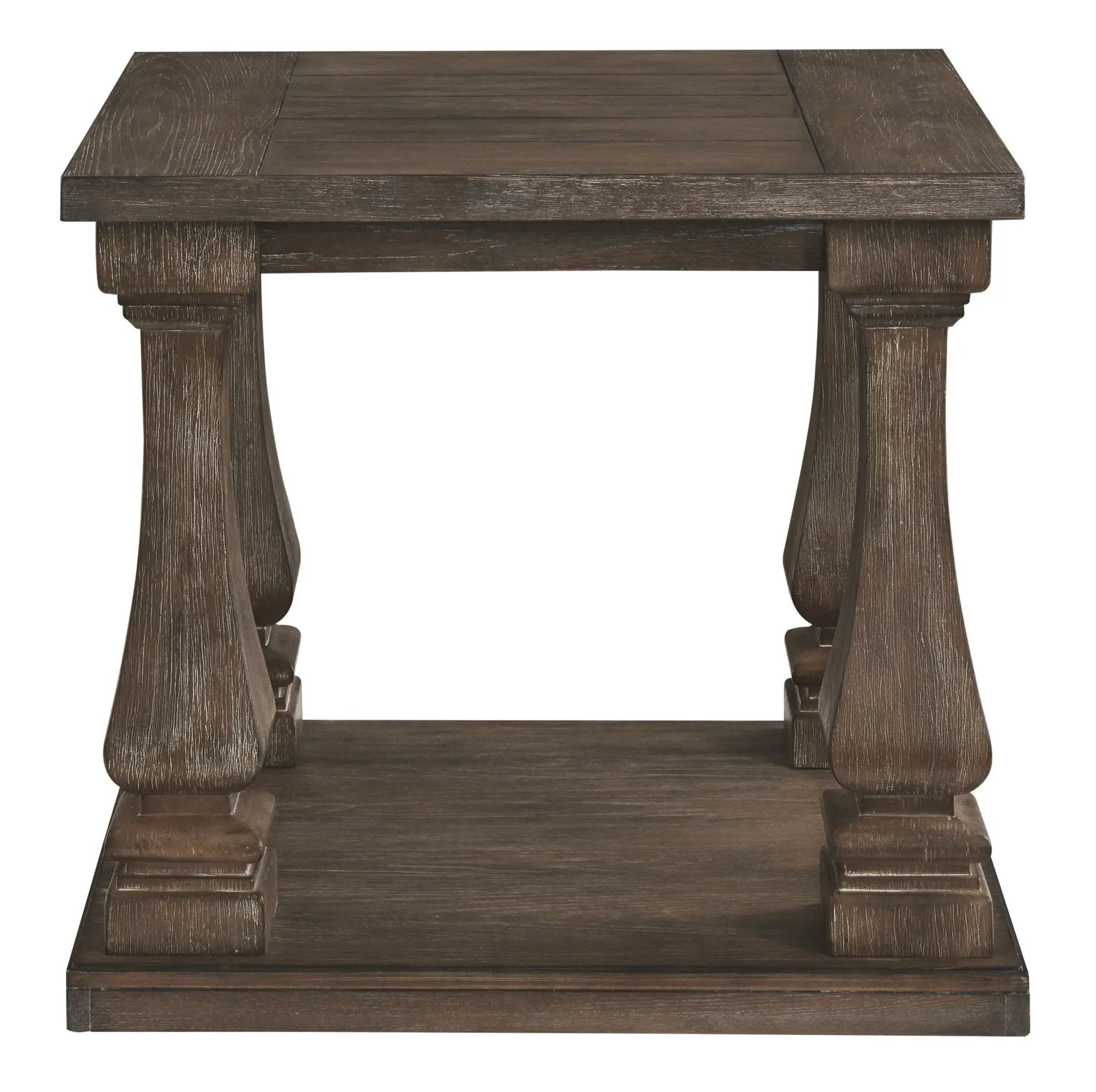 Johnelle - Rectangular End Table - Gray by Unique Piece Furniture