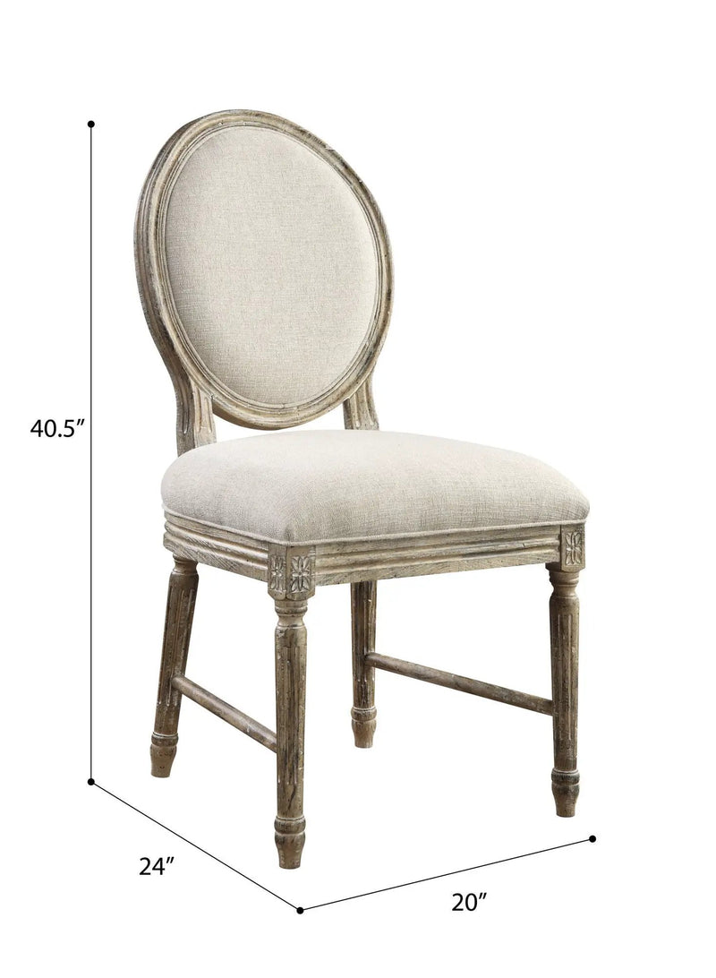 Upholstered Dining Chairs (Set of 2) - Brown by HouseOfZazla