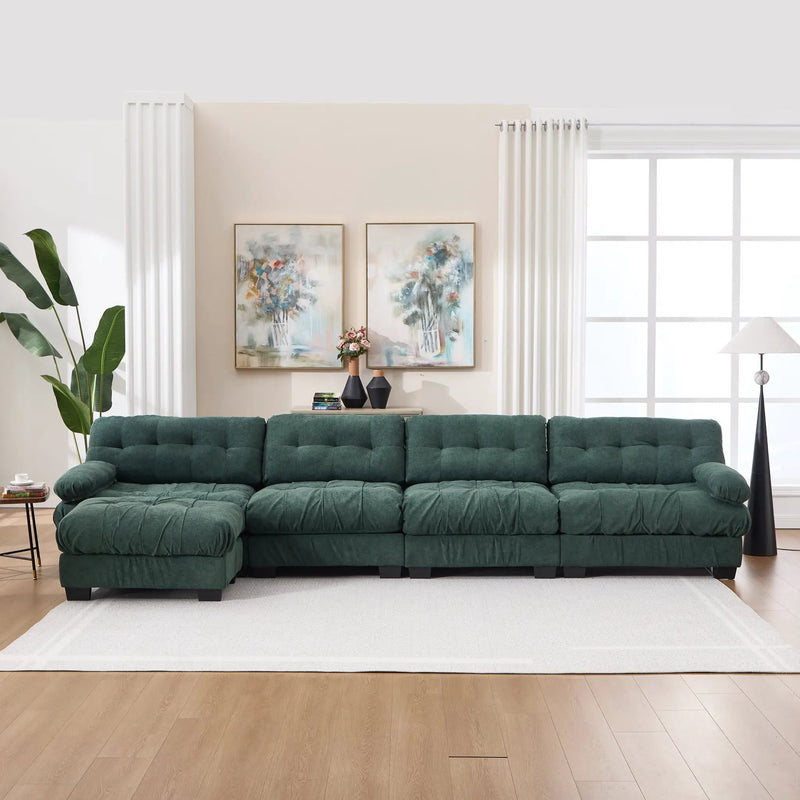 Modular Sectional Sofa Cloud Couch by HouseOfZazla