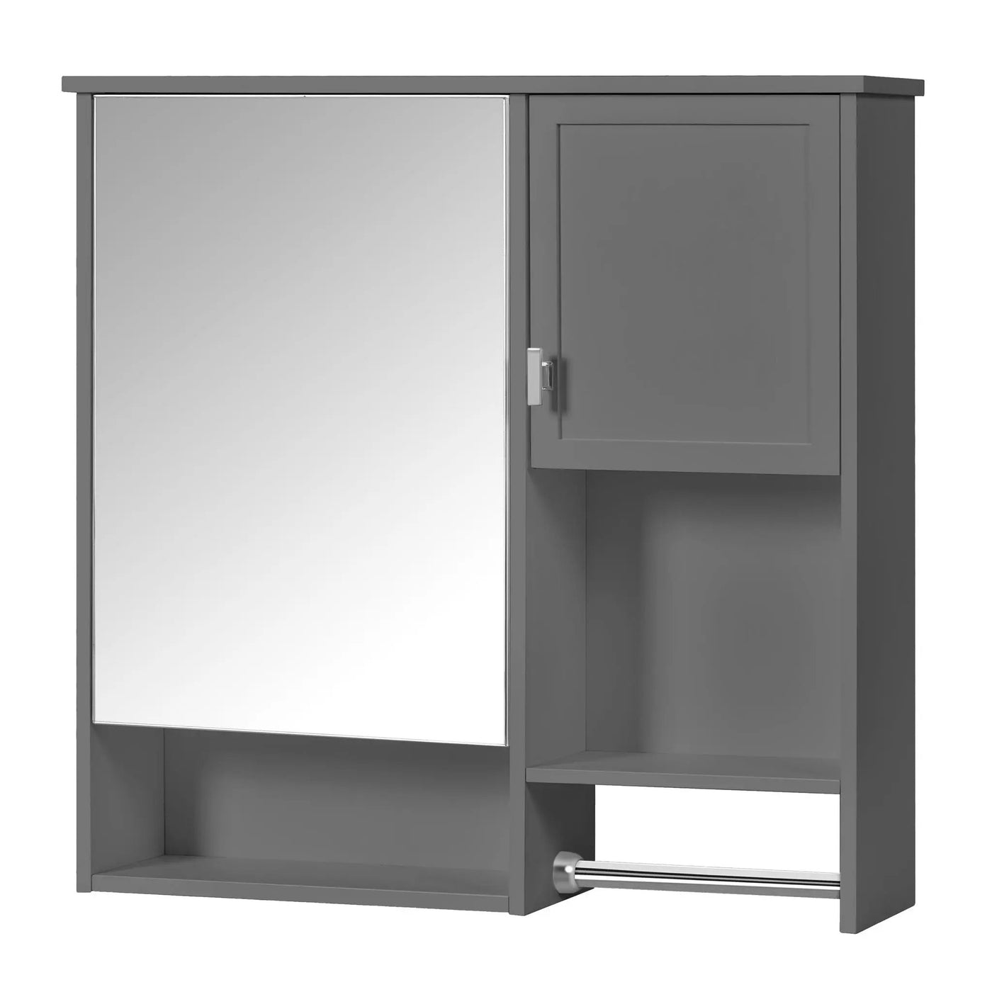 Modern Wall Mounted Bathroom Medicine Cabinet, Bathroom Wall Storage Cabinet With Mirror by Unique Piece Furniture