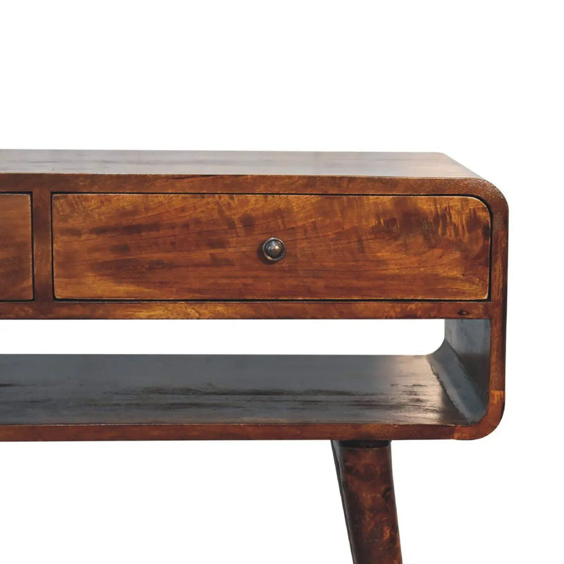 Sonata - Chestnut Console Table by Unique Piece Furniture