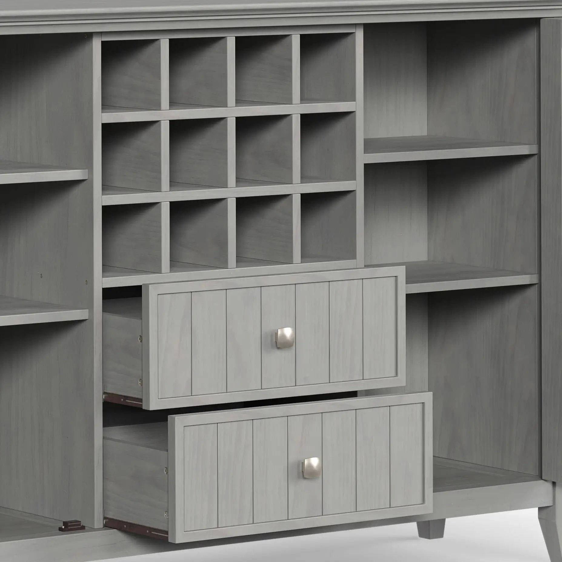 Bedford - Sideboard Buffet And Wine Rack by HouseOfZazla
