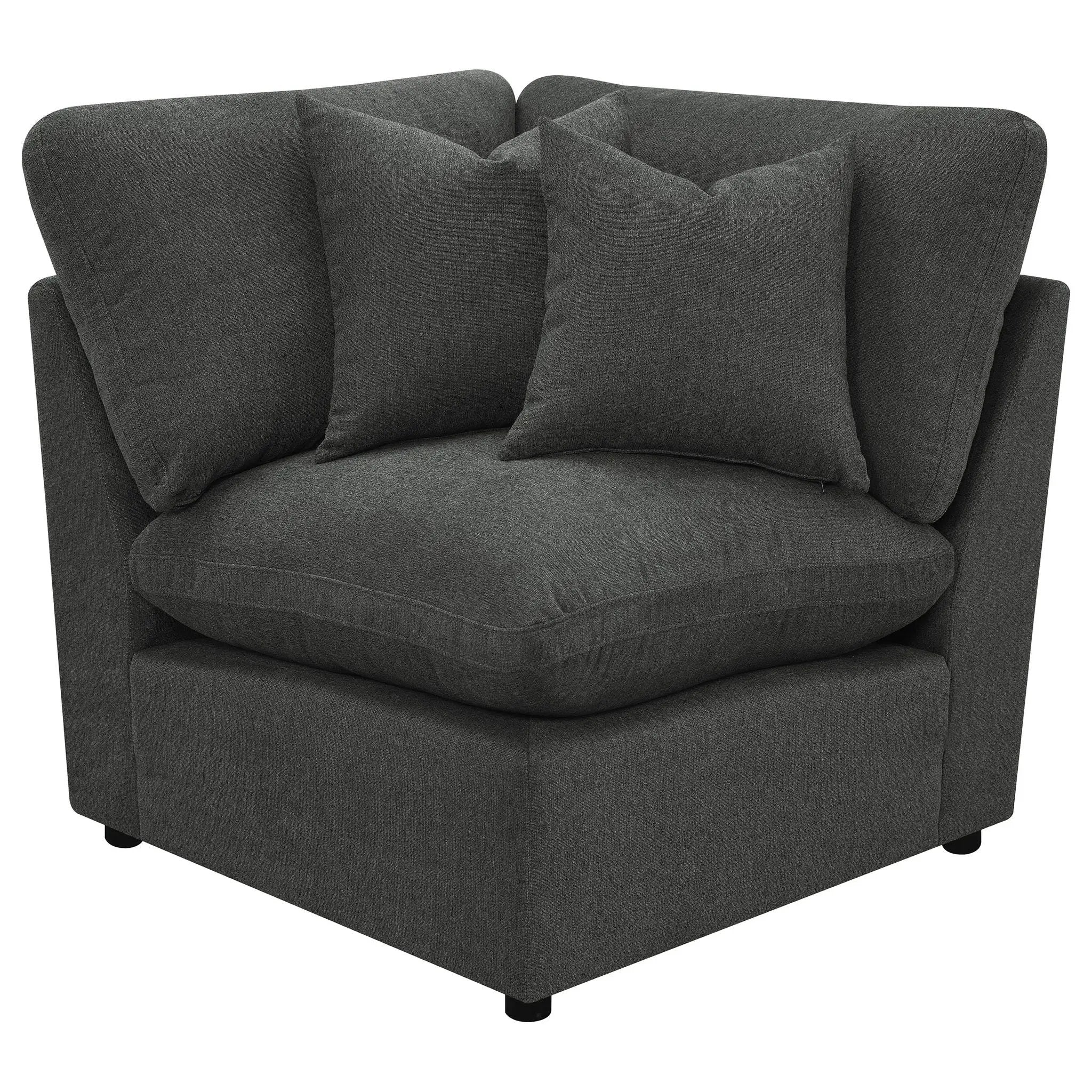 Collins 5-piece Modular Power Reclining Sectional Dark Grey by Unique Piece Furniture
