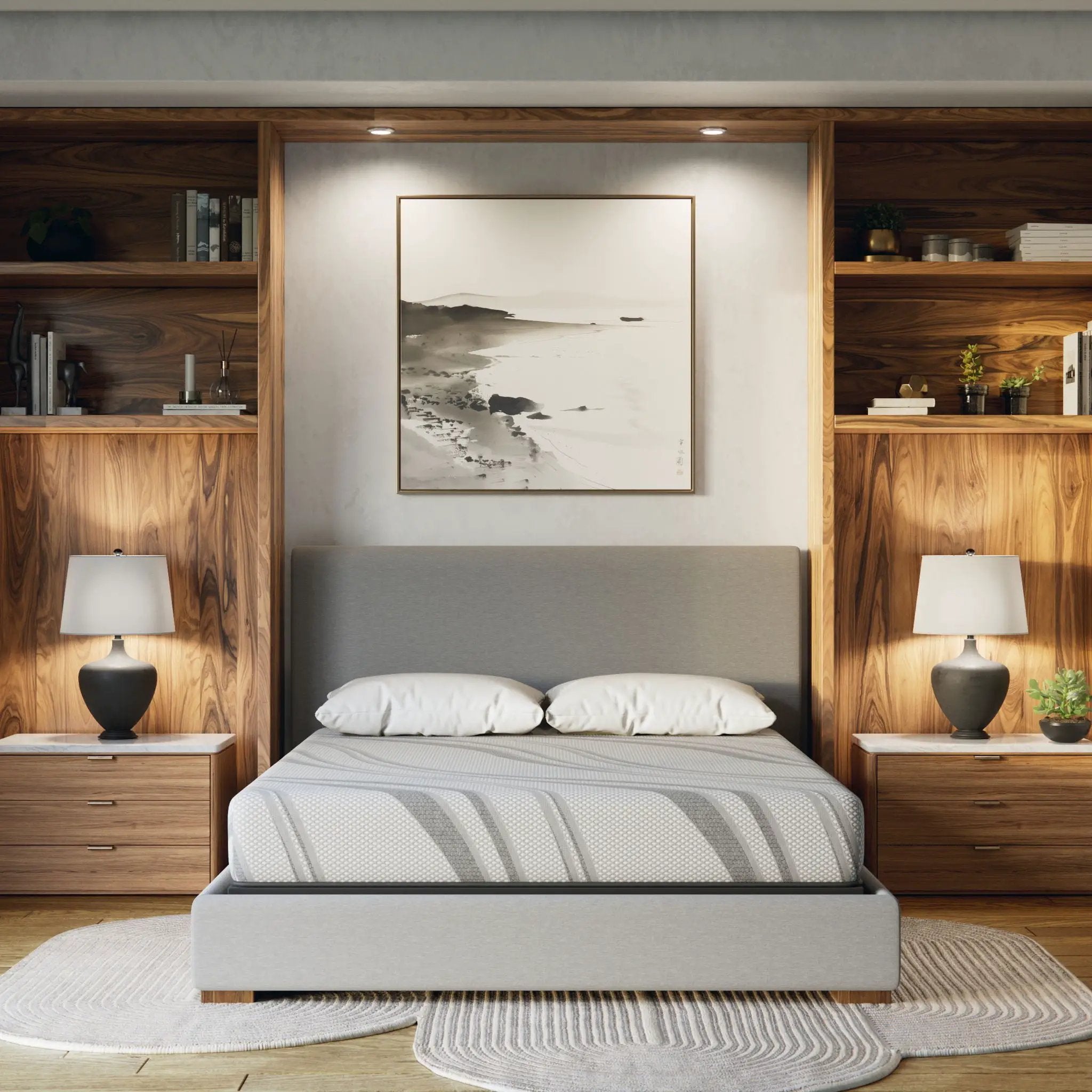 Bib Nl - 8" Pro Gel Foam Firm Mattress by Unique Piece Furniture