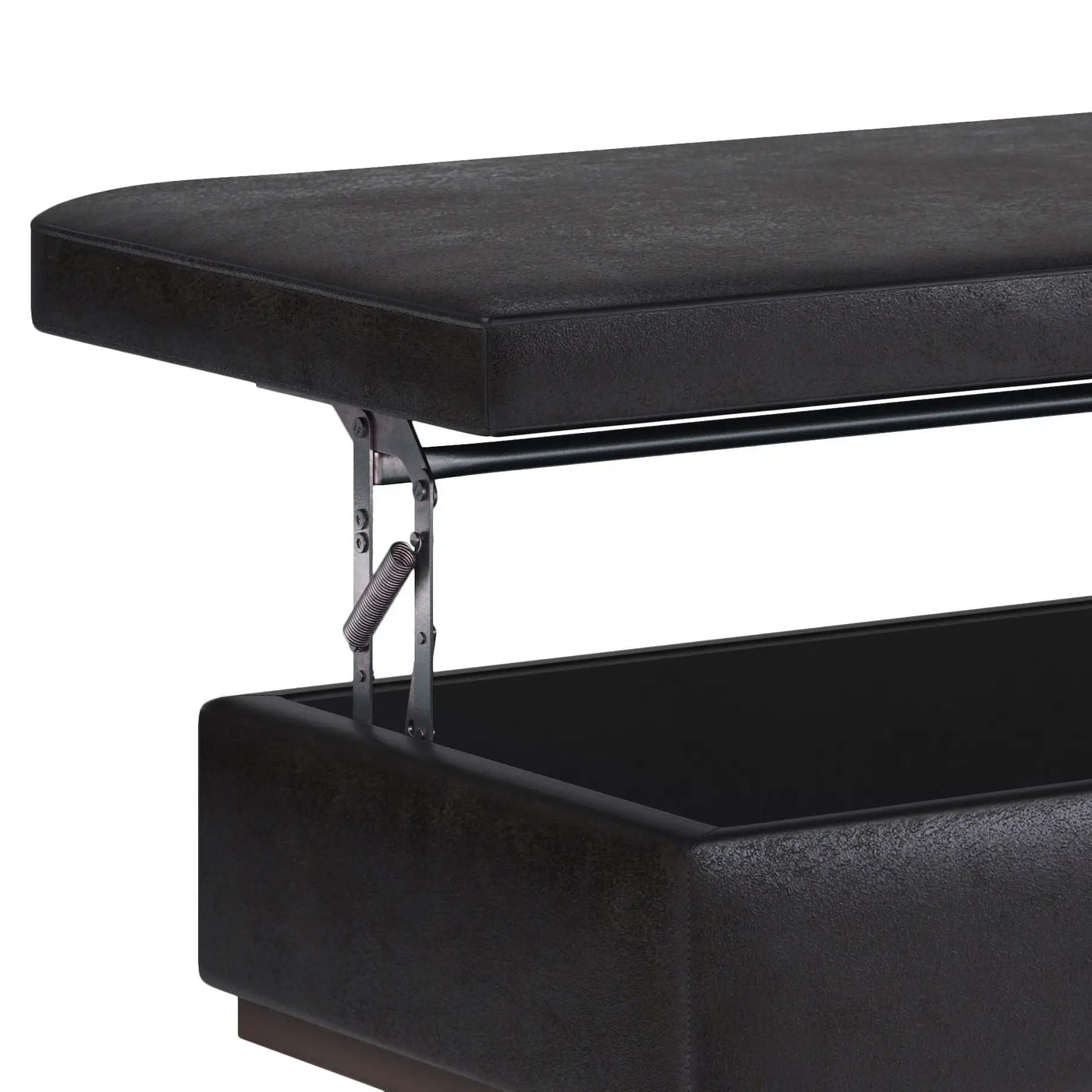 Owen - Lift Top Large Coffee Table Storage Ottoman, Mid Century Style by Unique Piece Furniture