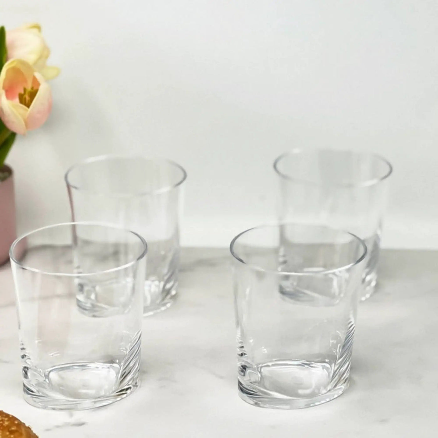 Oval Halo Acrylic Glasses (Set of 4) by HouseOfZazla
