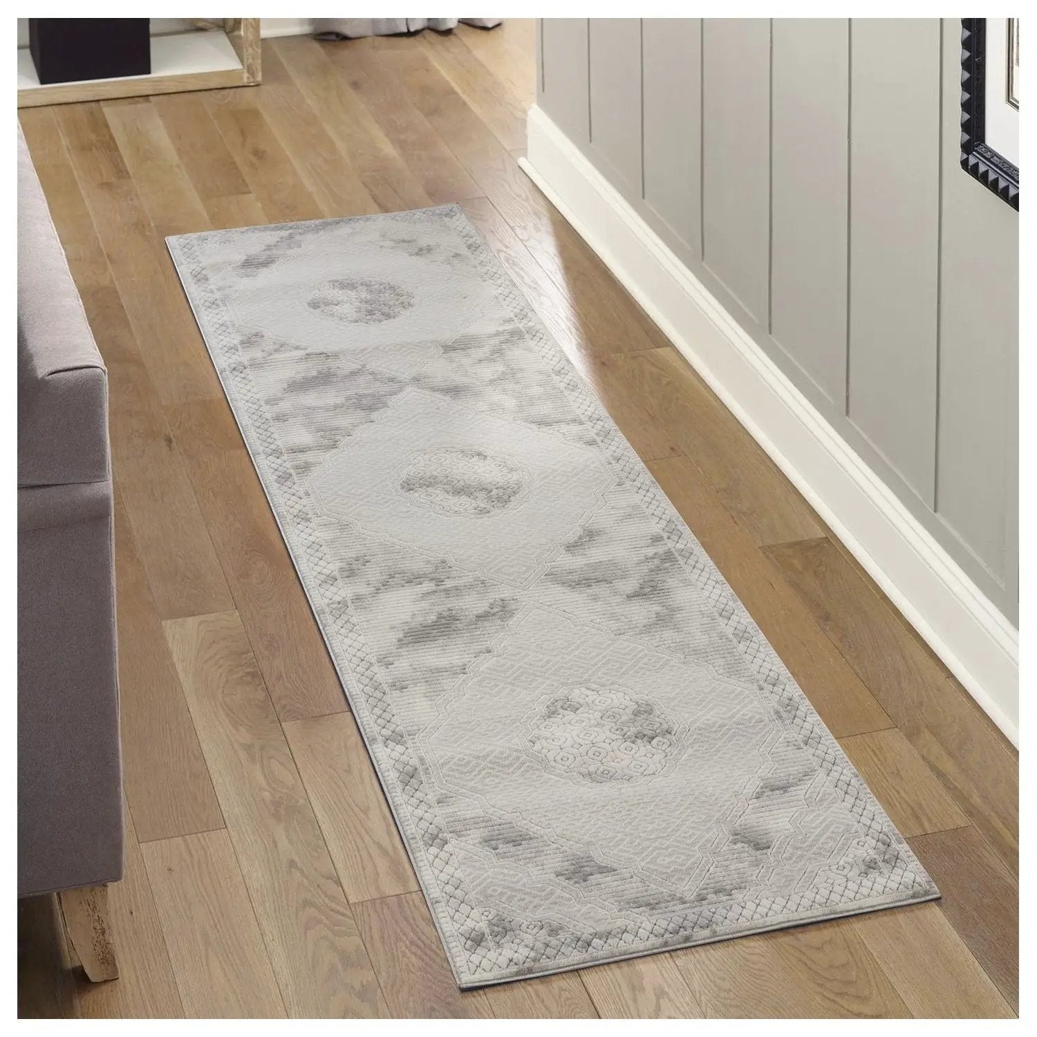 Geometrix - Medallion Rug With Geometric 3D Effect by Unique Piece Furniture