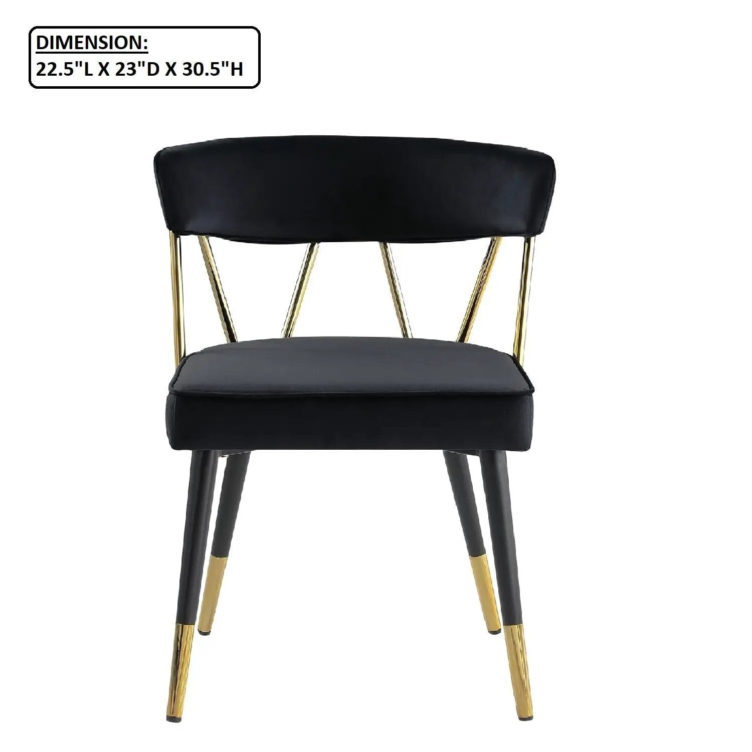 Glam Dining Chair (Set of 2) by Unique Piece Furniture