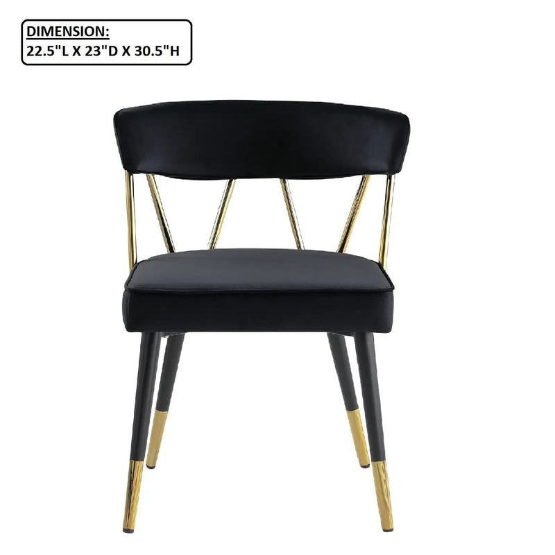 Glam Dining Chair (Set of 2) by Unique Piece Furniture