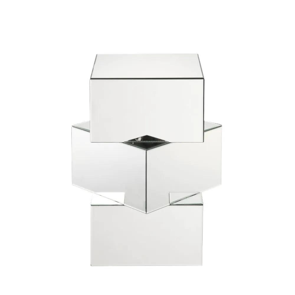 Dominic - 20" End Table - Mirrored by Unique Piece Furniture