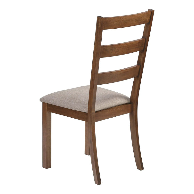 Dining Chair, Side, Upholstered For Dining Room, Transitional (Set of 2) - Beige by Unique Piece Furniture