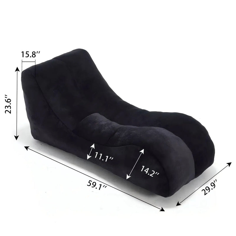 Creative Bean Bag Sofa Chair With High Quality Sponge Filling by HouseOfZazla