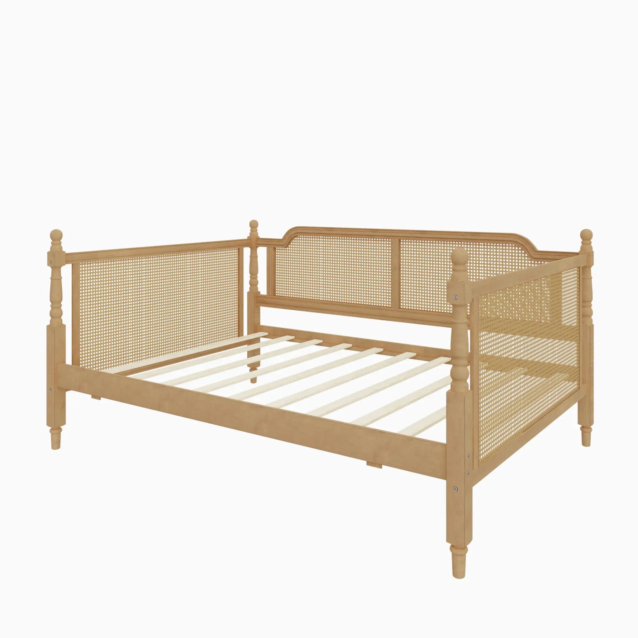 Full Size Daybed With 2 Drawers - Walnut by HouseOfZazla