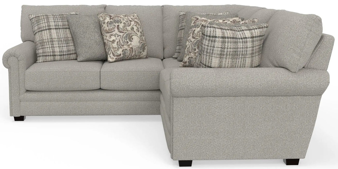 Livingston - Sectional With Comfort Coil Seating And Accent Pillows Included by Unique Piece Furniture