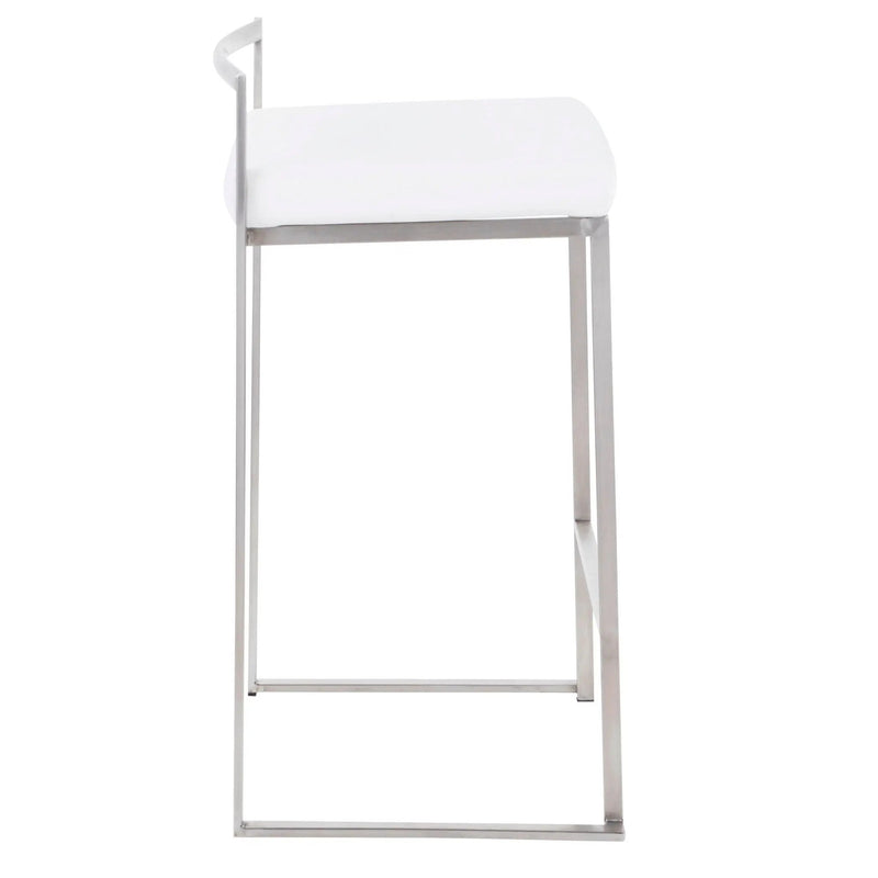 Fuji - Contemporary Elegant Stackable Counter Stool Set by HouseOfZazla