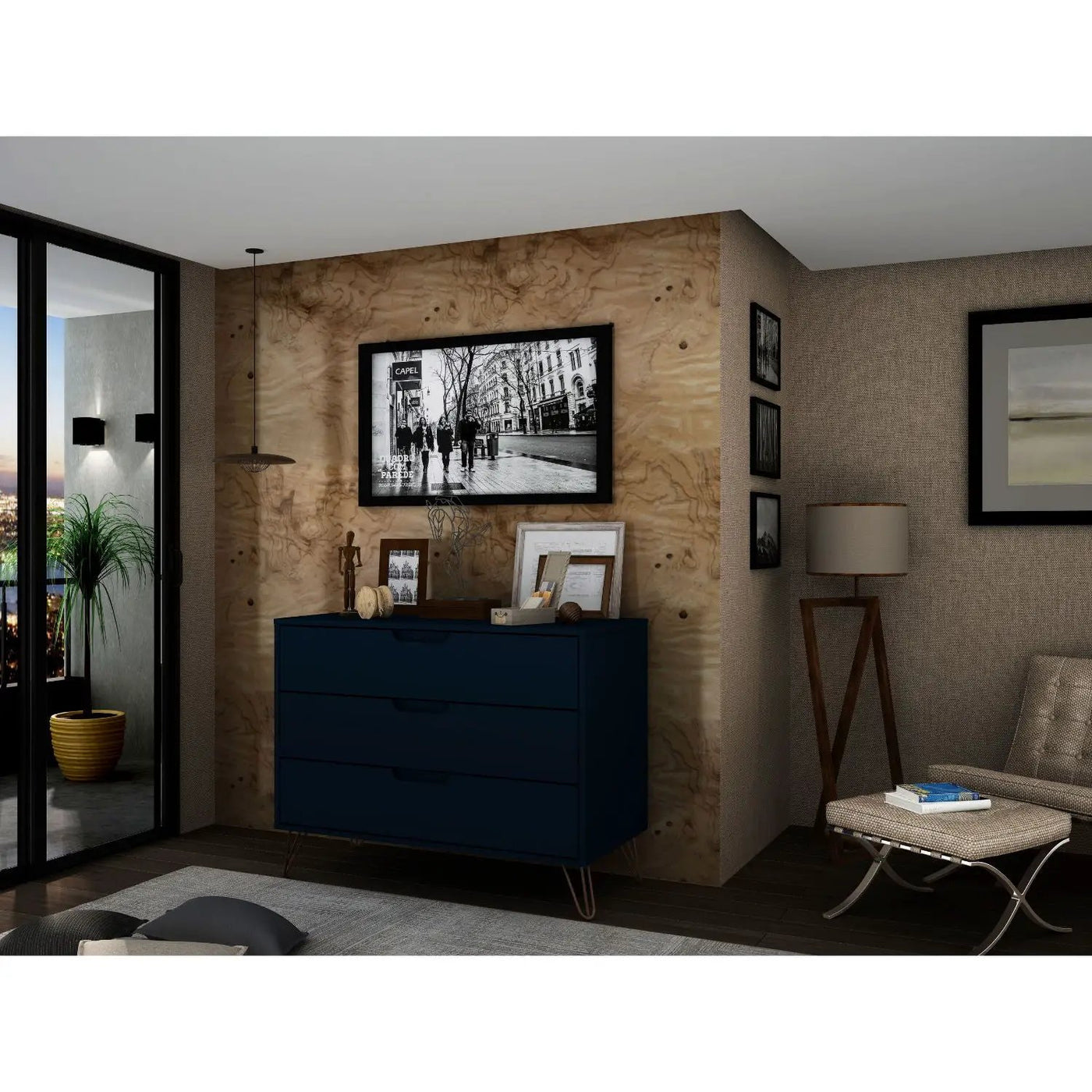 Rockefeller - 3 Drawer Dresser by HouseOfZazla