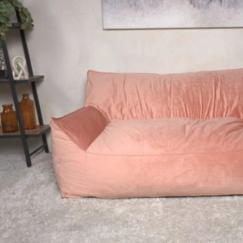 Fila - een Oversized Seater Bean Bag Chair With Armrests by Unique Piece Furniture