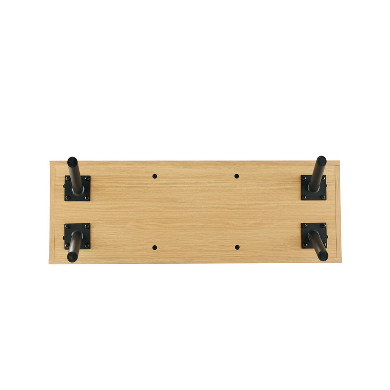 Paloma - Accent Storage Bench With Lift Top - Light Oak by HouseOfZazla