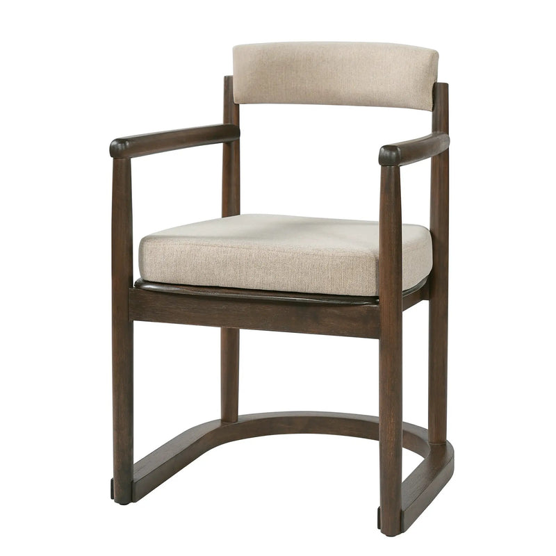 2 Pack Rubberwood Dining Arm Chairs by HouseOfZazla