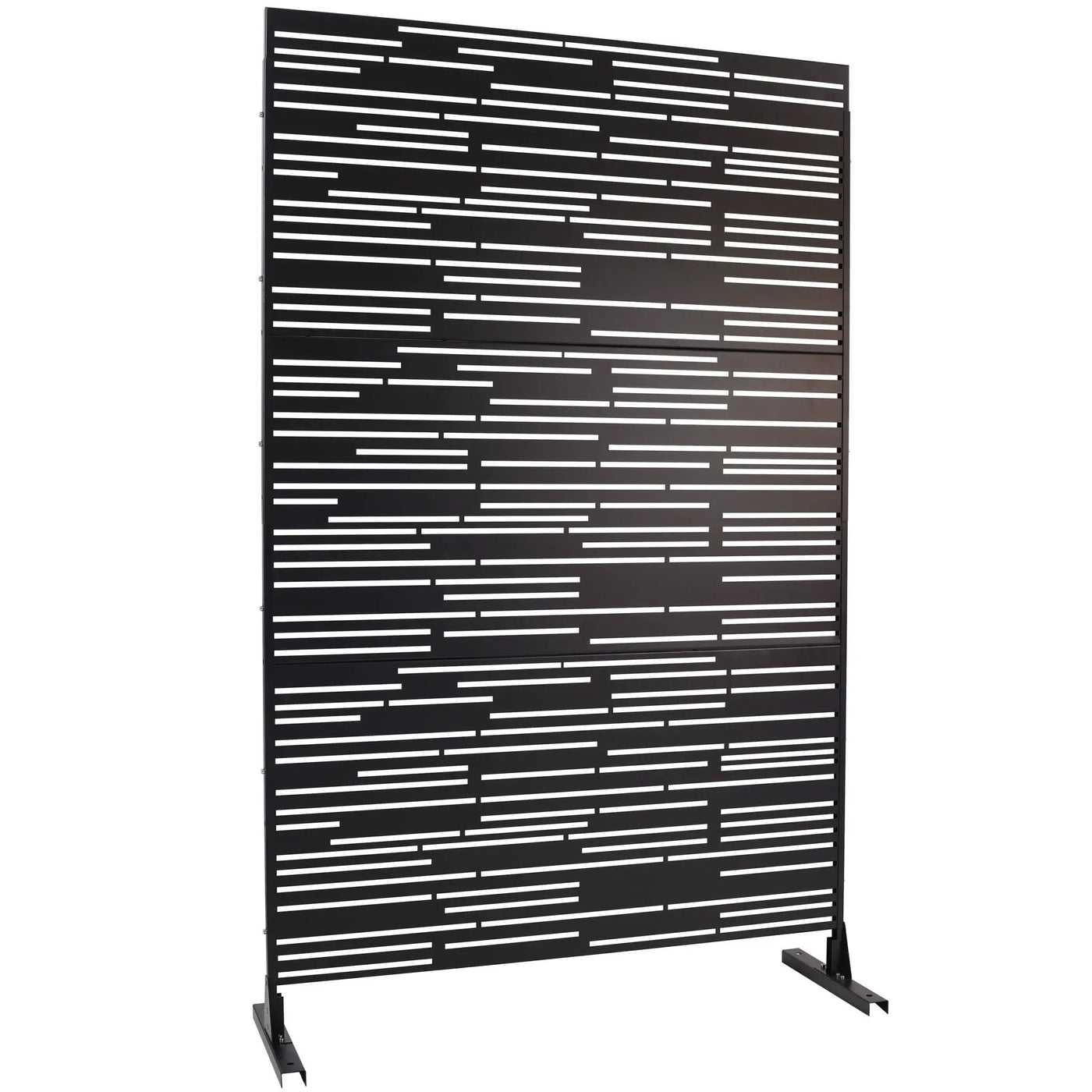 Outdoor & Indoor Freestanding Metal Privacy Screen by HouseOfZazla