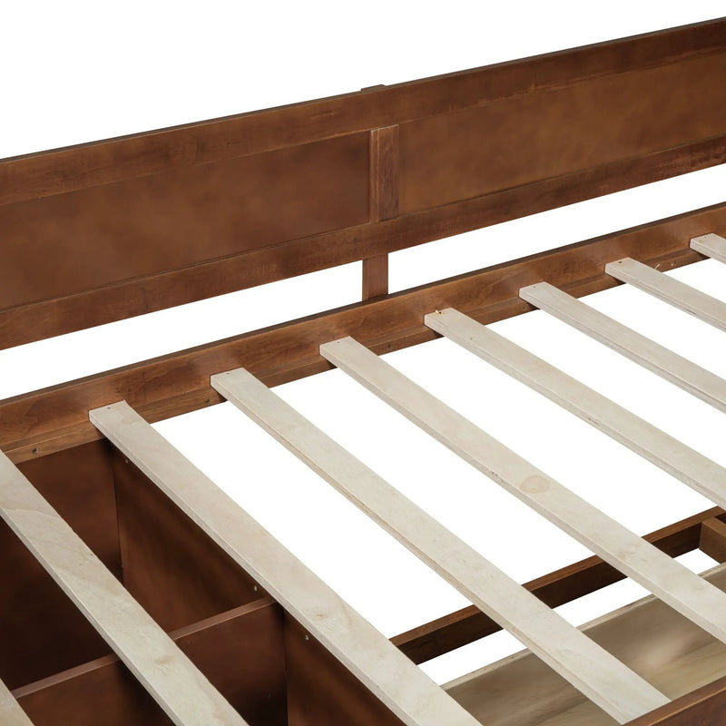 Daybed With Drawers And Shelves by HouseOfZazla