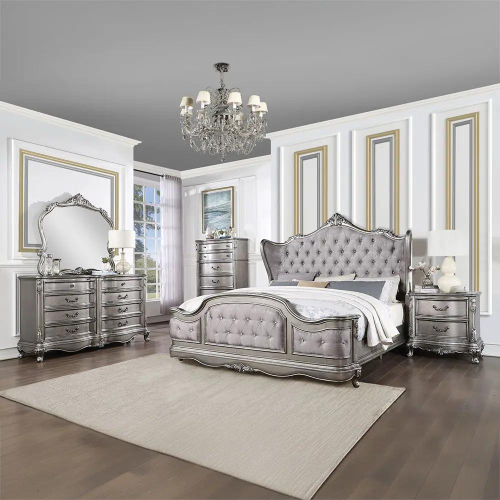 Ariadne - Mirror - Antique Platinum by Unique Piece Furniture