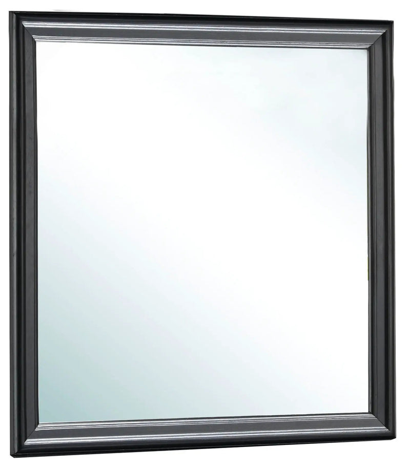 Elegant Wall Mirror - Black by Unique Piece Furniture