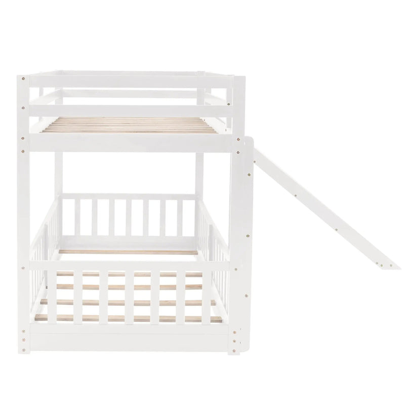 Functional Bunk Bed & Convertible Ladder And Slide by HouseOfZazla